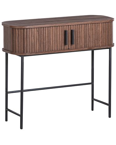 Console BRADLEY Marron foncé