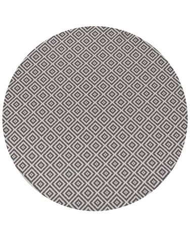 Tapis d'extérieur THRISSUR Gris ø 160 cm