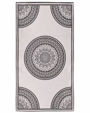 Tuintapijt NELLORE Grijs 80 x 150 cm