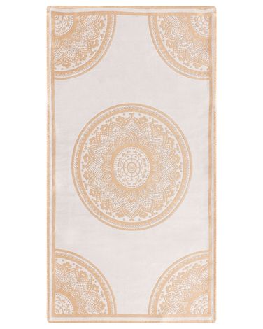 Tuintapijt HUBLI Beige 80 x 150 cm