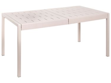 Tuin eettafel BARTICA 154 cm 84 cm Beige