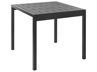 Tuin eettafel BARTICA 81 cm 84 cm Zwart