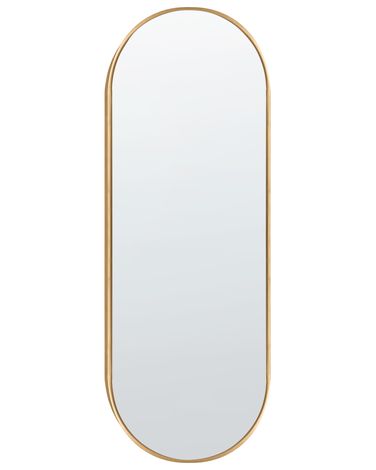 Wandspiegel AZEVILLE 46 cm 122 cm Metaal Goud