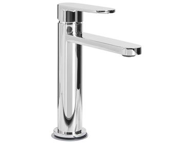 Wastafelkraan COLHUE Messing Zilver